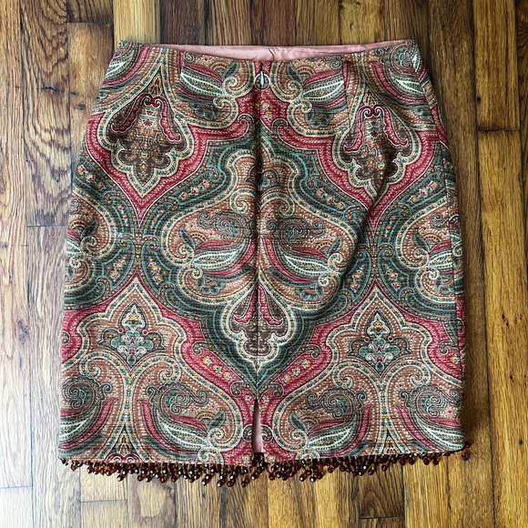 Y2K beaded carpet skirt - Picture 2 of 4